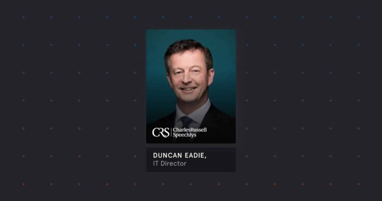 Tessian Spotlight: Duncan Eadie, IT Director at Charles Russell Speechlys