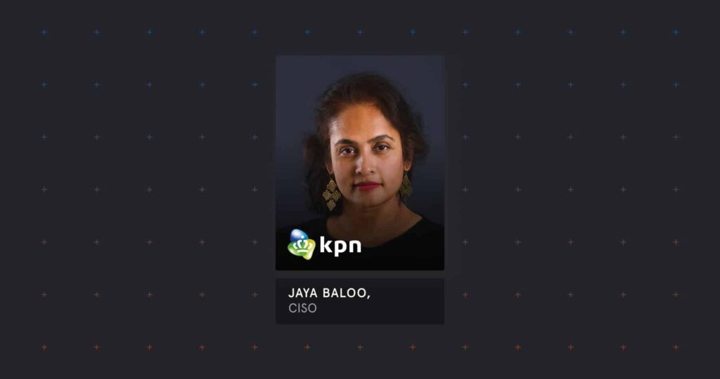Tessian Spotlight: Jaya Baloo, Chief Information Security Officer at KPN Telecom