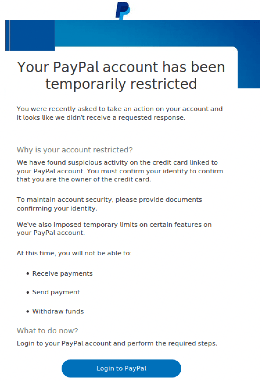 PayPal Phishing Attack