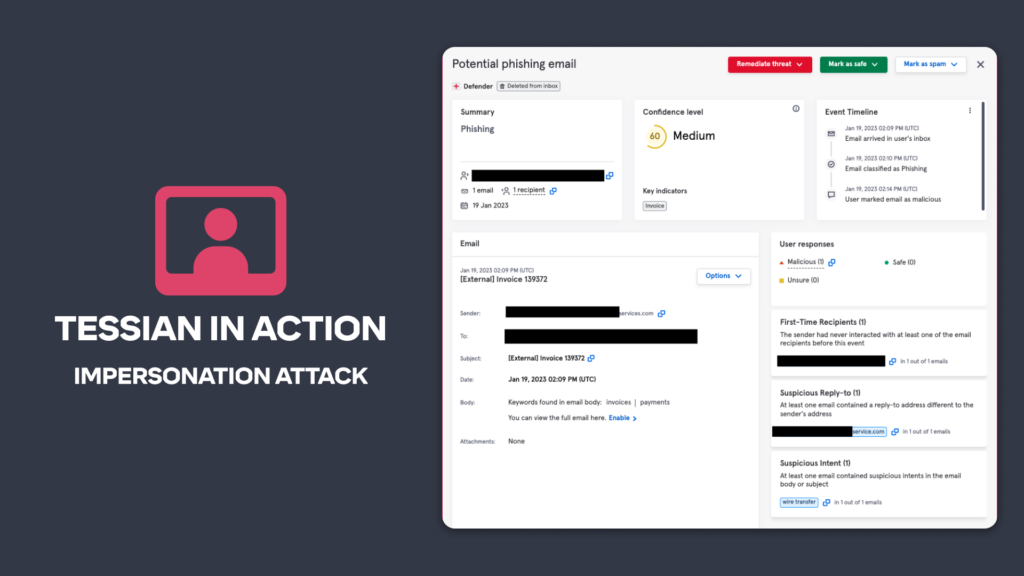 Tessian in Action: Stopping an Impersonation Attack