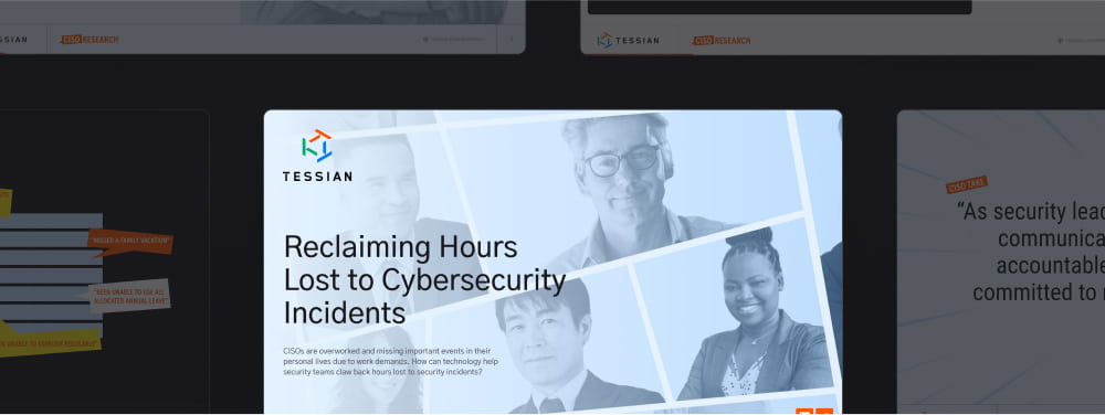 Reclaiming Hours Lost to Cybersecurity Incidents