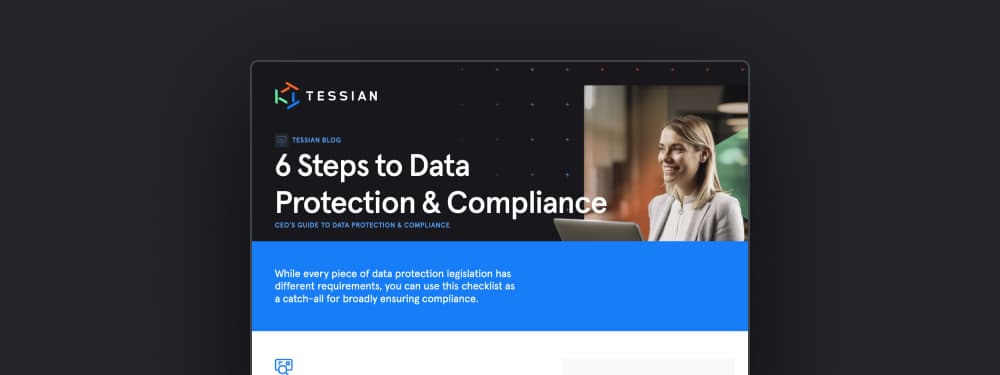 Infographic: Checklist for Compliance: GDPR, CCPA, and More
