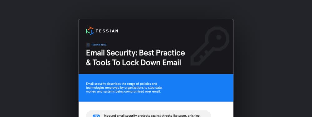 Infographic: Email Security Best Practice