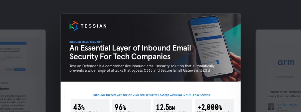 An Essential Layer of Inbound Email Security For Tech Companies
