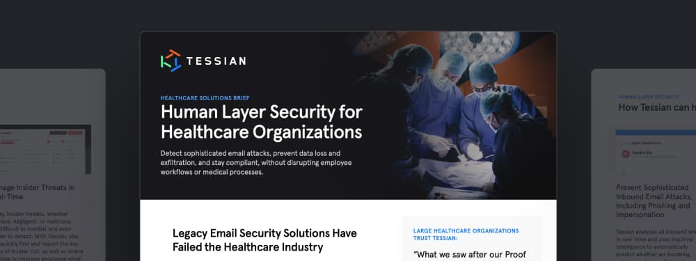 Email Security and Data Loss Prevention for Healthcare Organizations