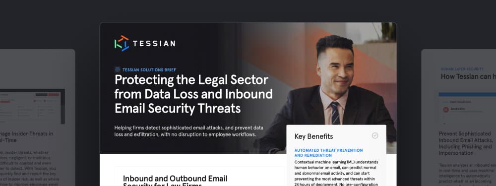 Email Security and Data Loss Prevention For The Legal Sector