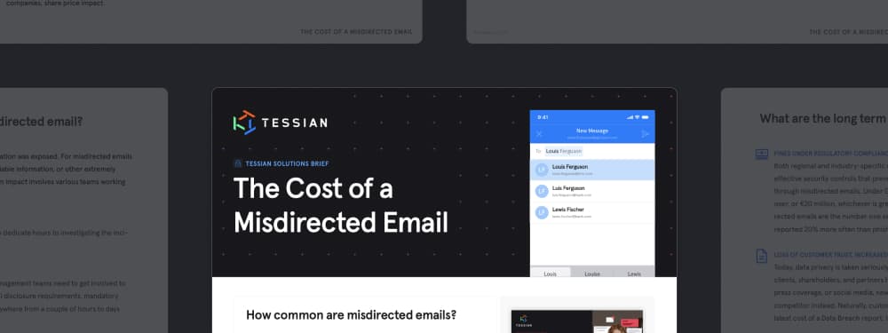 What is the Cost of a Misdirected Email?
