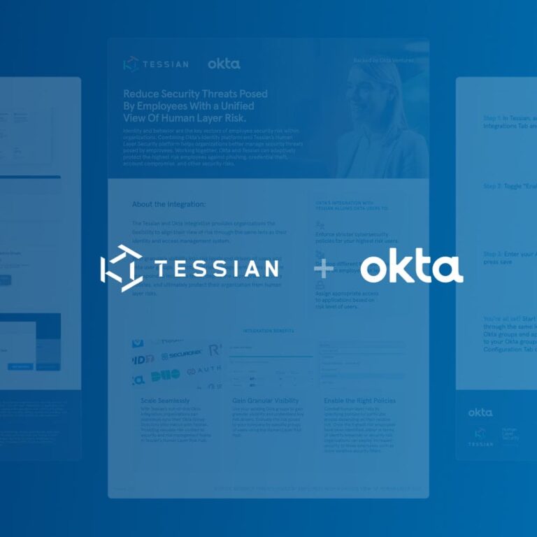 Protect Your Organization From Email Threats with Tessian + Okta