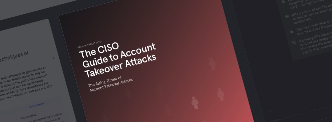 The CISO Guide to Account Takeover