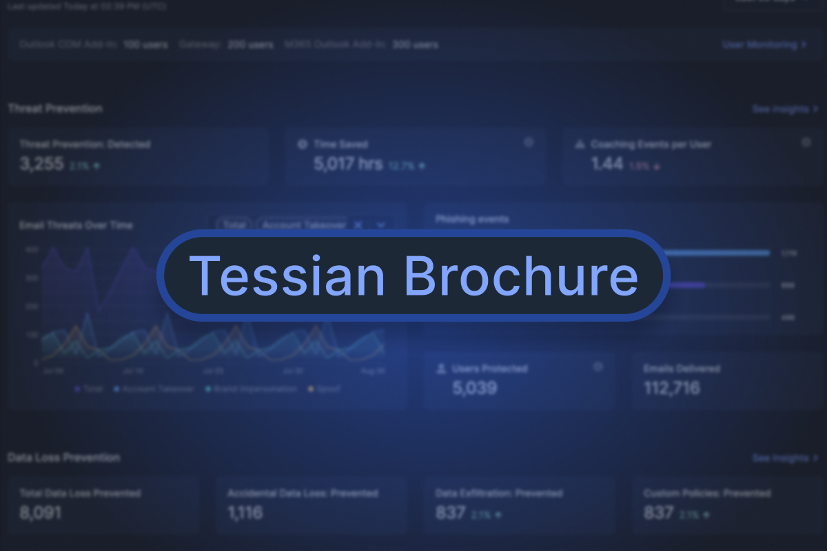 Tessian Platform Overview Brochure